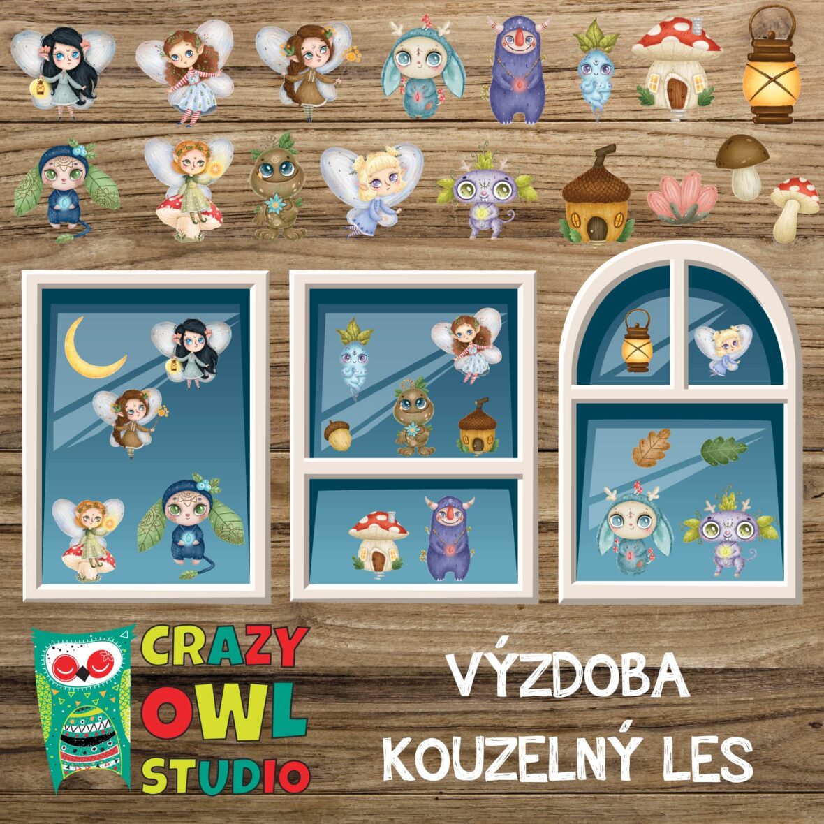 VÝZDOBA – Kouzelný les