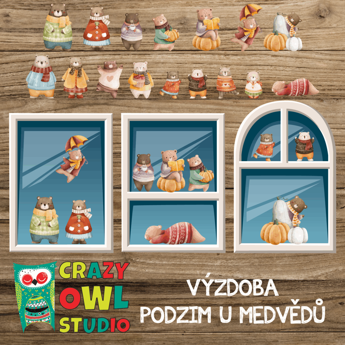 VÝZDOBA – PODZIM U MEDVĚDŮ